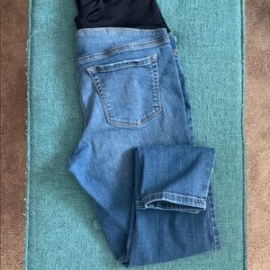 Maternity Jeans with Belly Band
